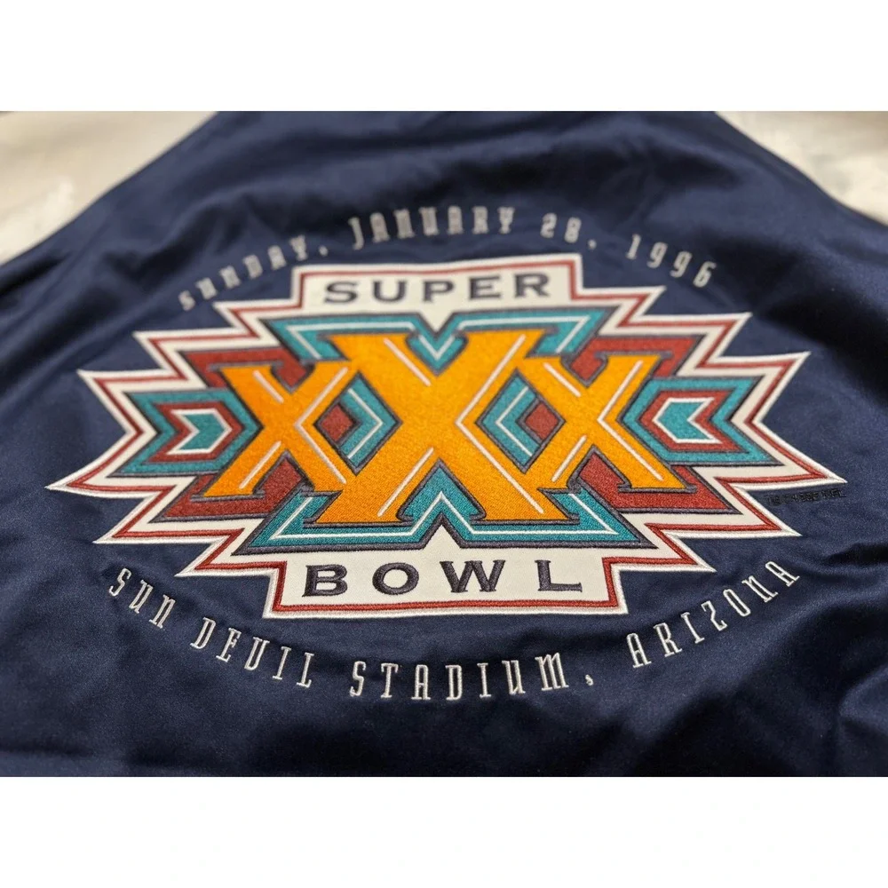 Mitchell & Ness Dallas Cowboys Jacket Mens XL Blue NEW Satin Varsity Throwback
